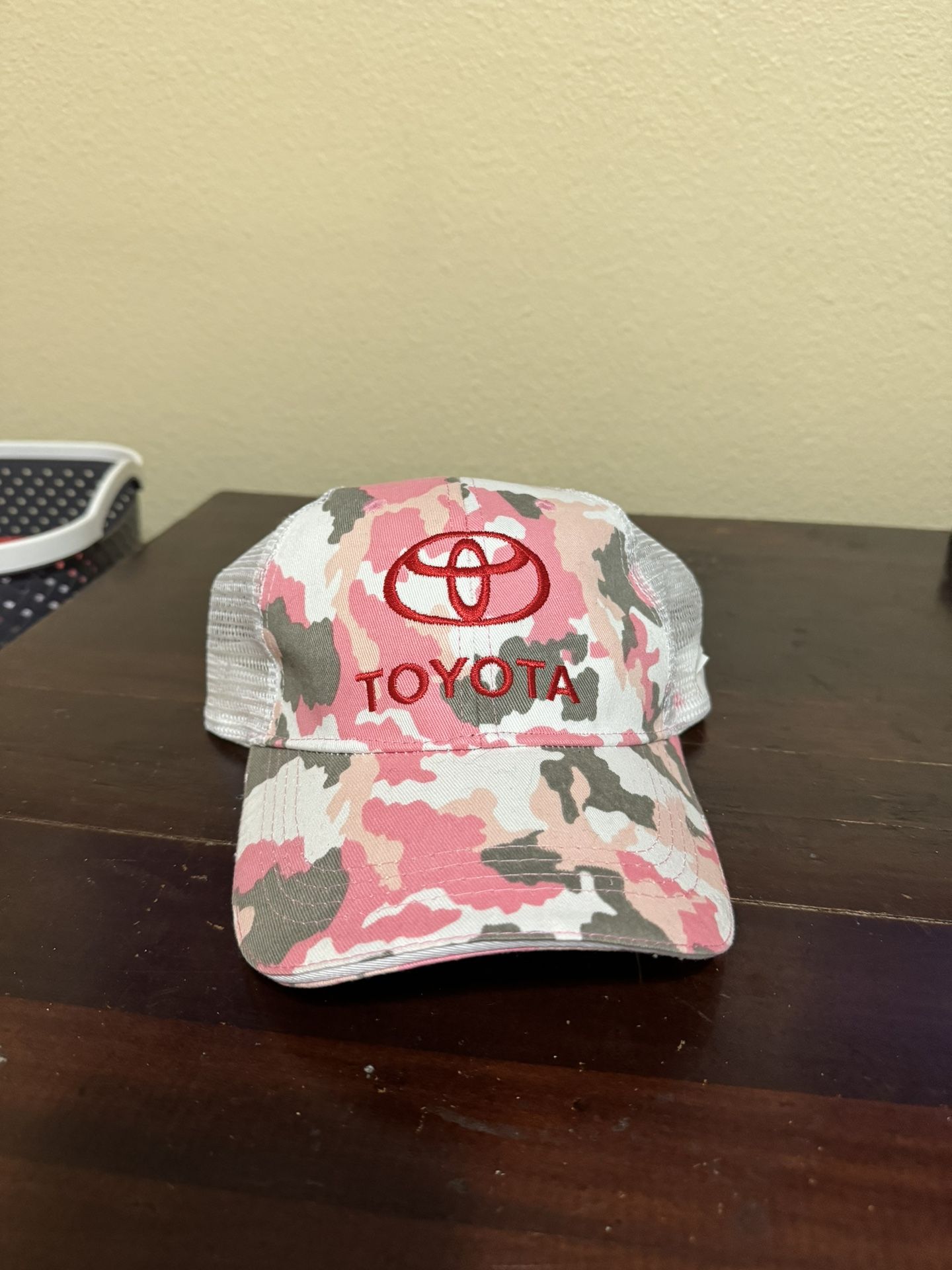 Women’s Baseball Hat Cap Toyota Pink Camo Camouflage 