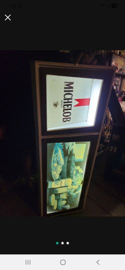 Michelob Beer Sign Light Works Good Game Room Christmas Gift Man Cave Might Trade Milwaukee Tools Dayton Knockoffs Zenith Knockoffs Roadster 