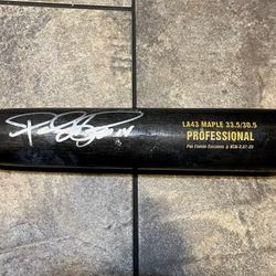 Paul Konerko Signed White Sox Game Used Bat