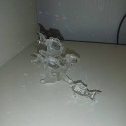 Crystal Fish Coral Statue