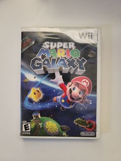 Wii game.. super mario galaxy !!!