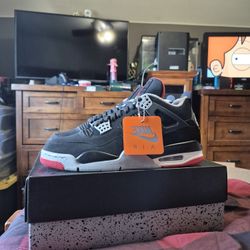 Air Jordan 4 Bred (2019) Size 10.5 