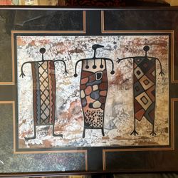 Barbara Boedeker BATIC FRAMED ART