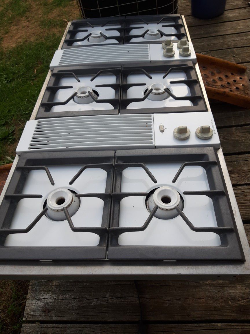 Jenn-air 46"gas cooktop stove