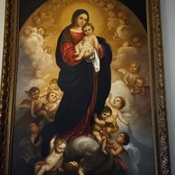 Madonna And Child In Glory 