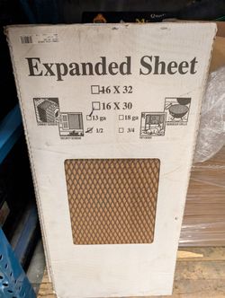 Forney Industries Expanded Metal, 1/2 in x 13 Gauge, 16 in x 32 in

(4)