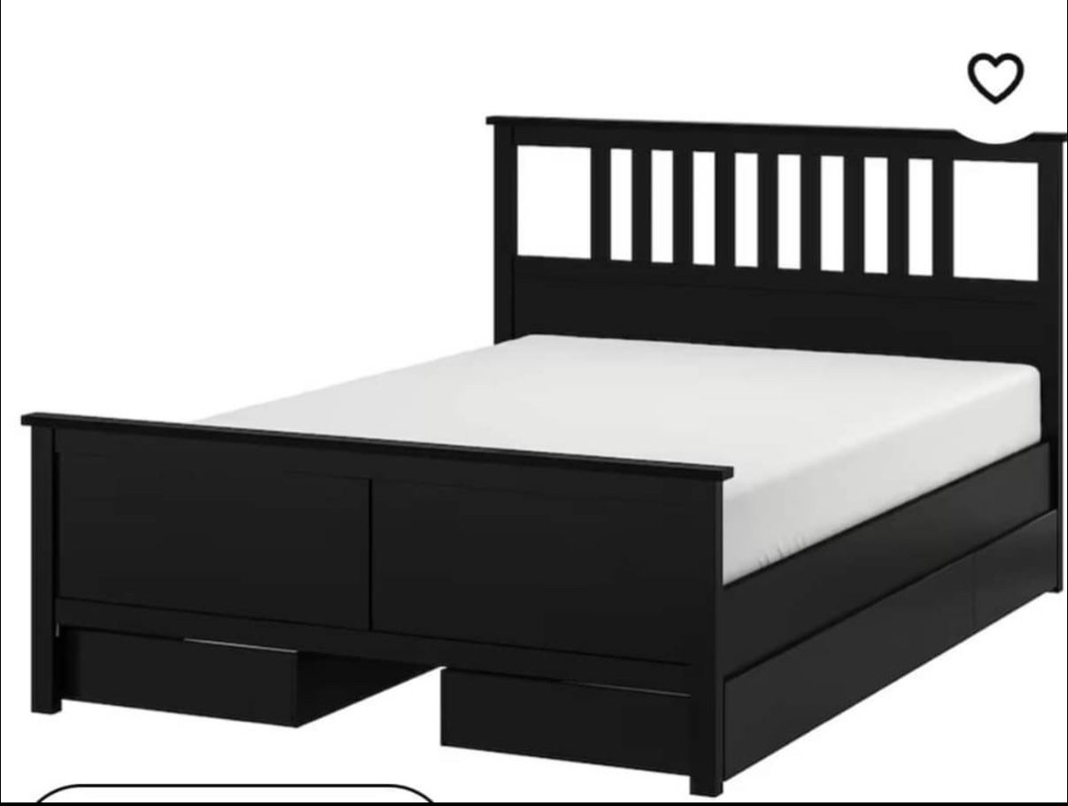 HEMNES Bed frame And Mattress