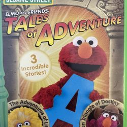 SESAME STREET ELMO And Friends TALES Of ADVENTURE (DVD-2008)