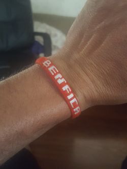 Benfica bracelets hand stich