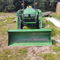 Tractor Work, Row-Tiller, Bush-hog, Finish Mower, Leveler.