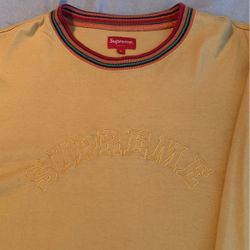 Supreme Multicolor Striped Rib Longsleeve Top