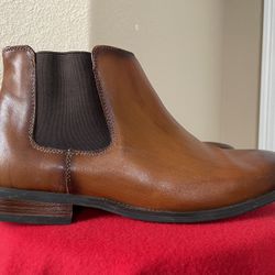 Men’s brown dress boots size 12