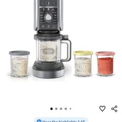 Ninja Creami Deluxe Family XL Ice Cream Maker