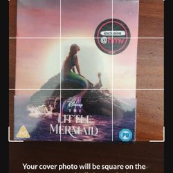 Little Mermaid Live Action 2023 Steelbook Edition 