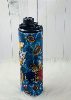 Sonic Handmade 22 Ounce WaterBottle For Kids Or Adults for Sale in
