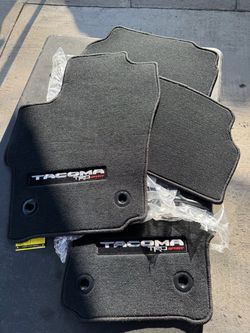 Tacoma floor mats 2024-2026