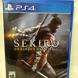 PS4 Game: Sekiro - Shadows Die Twice