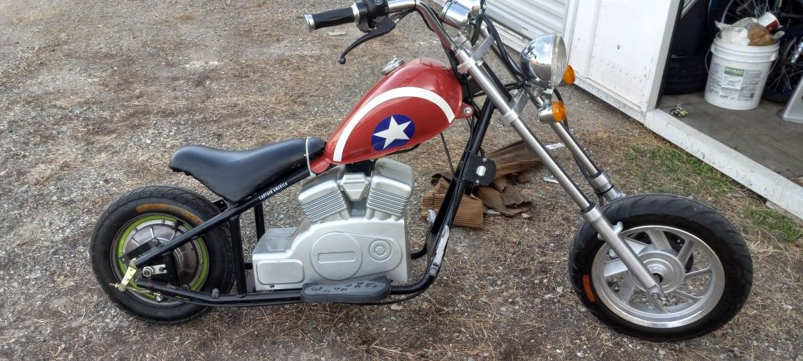 Captain America 500 W. 48 Volt Teens Bike