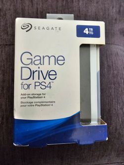 SEAGATE 4TB HDD GAME DRIVE FOR PS4