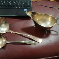 3 Random Silver-plated Pieces 