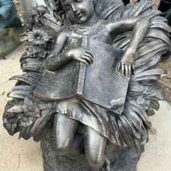 Flower Girl Statue