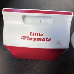 Vintage igloo hand held cooler