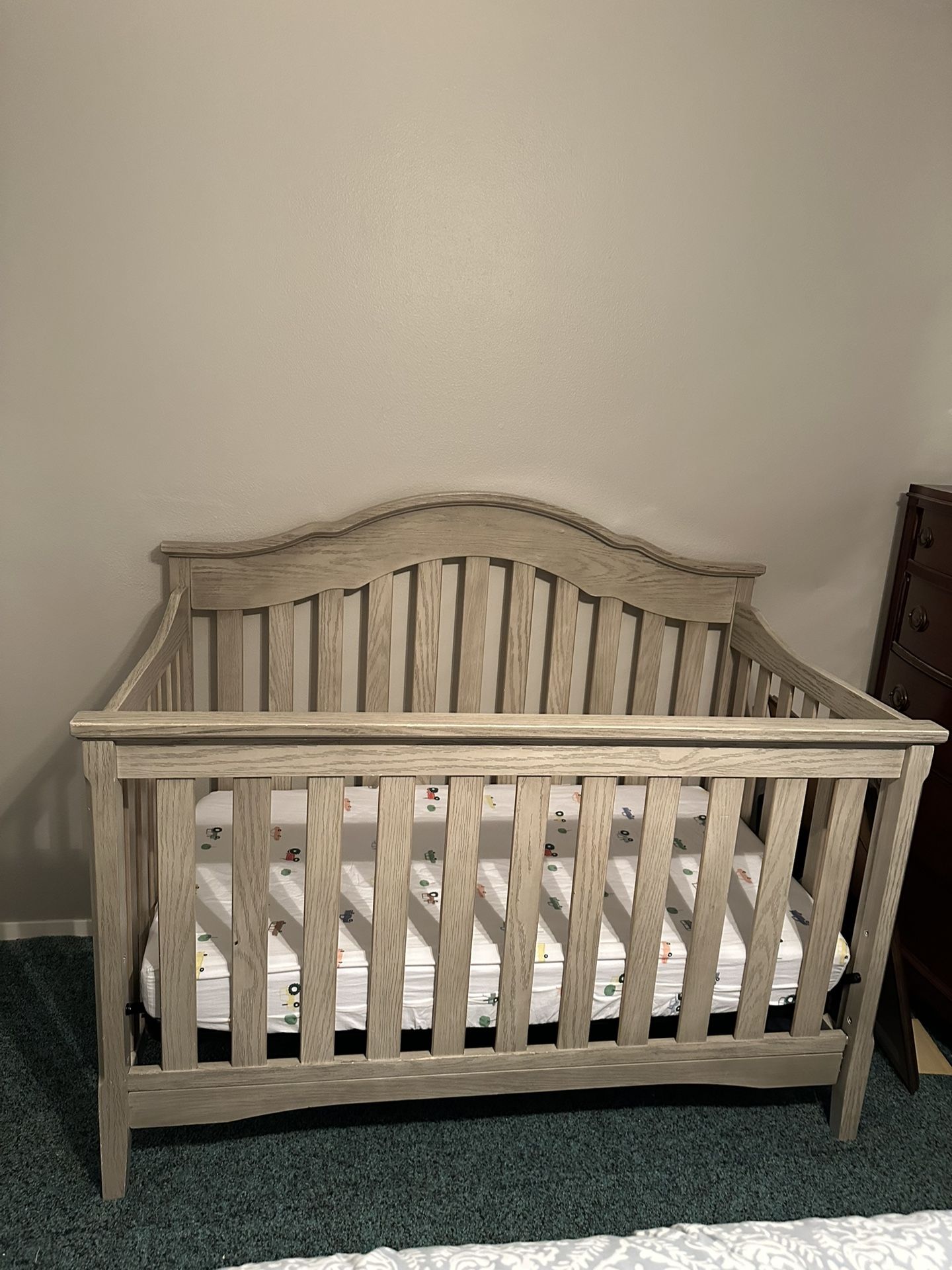 Baby Crib And Mattress