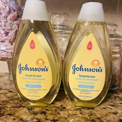 Set of 2 Johnson’s baby head to toe body wash•16.9oz.all for $8