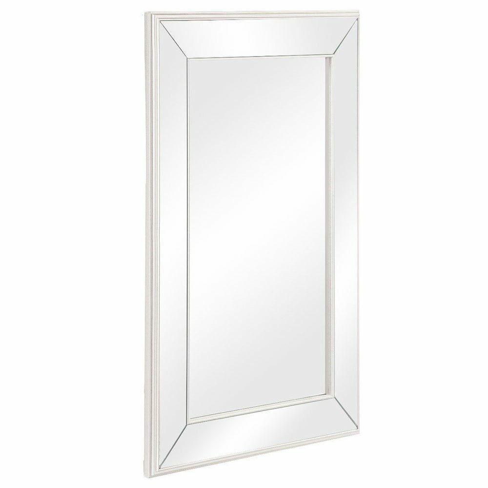 New 20" x 30.5" Large Flat Framed Wall Mirror