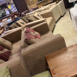 Brand new sofa and loveseat two-piece groups for $800
