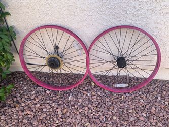 Wide 26” rims