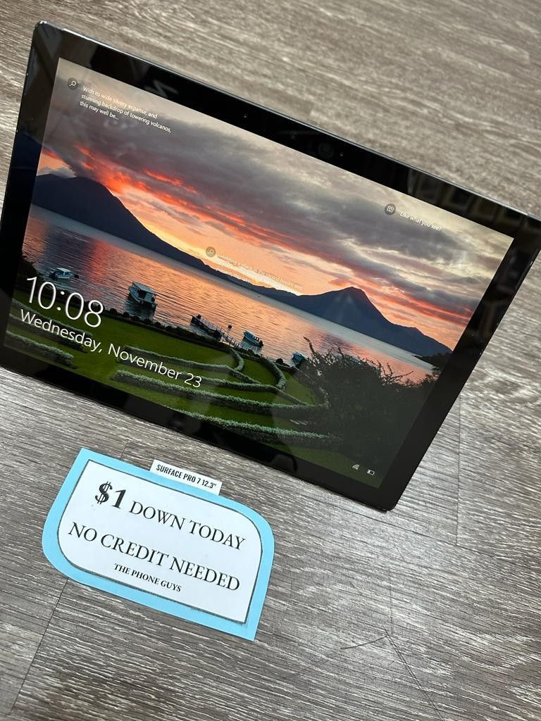 Microsoft Surface Pro 7 Tablet - 90 Days Warranty - Payment Plan Available ONLY $1 DOWN