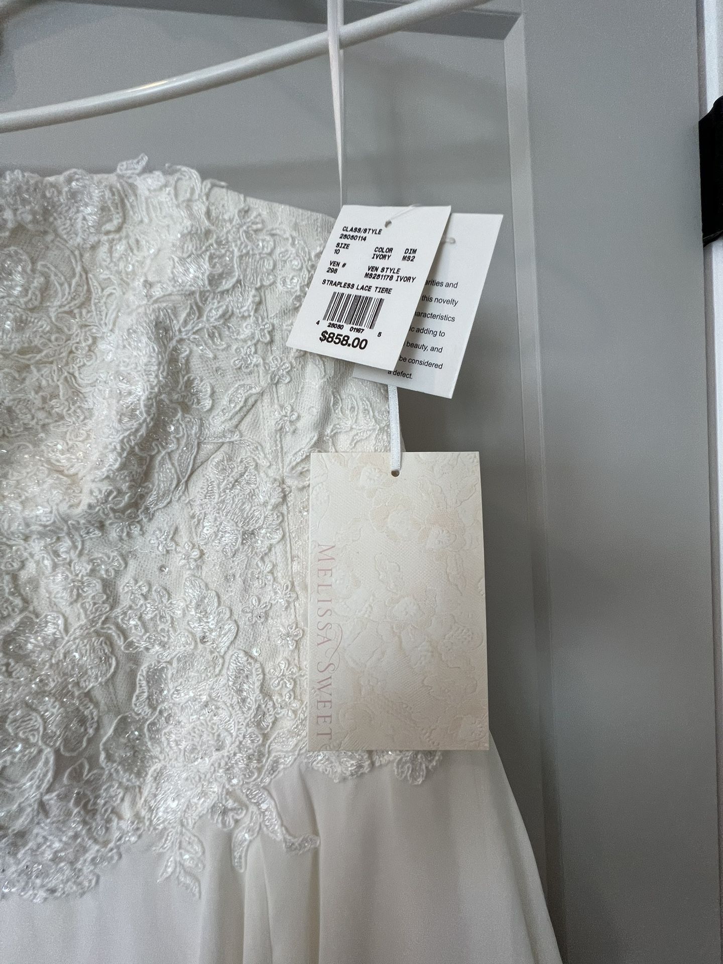 Wedding Dress And Accessories, New