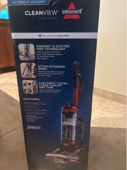 BISSELL CleanView Upright Vacuum with OnePass, Scatter-Free Technology
