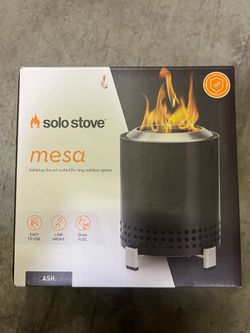Solo stove mesa ash new