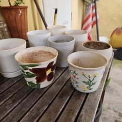 Ceramic Planting Pots