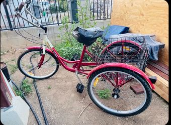 MOPHOTO Red Adult Tricycle 7