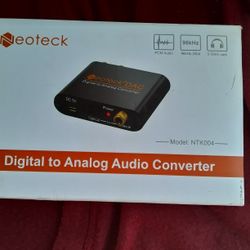 Digital To Analog Audio Converter