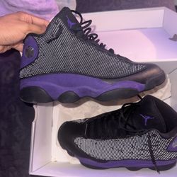 Jordan 13s Court Purples 