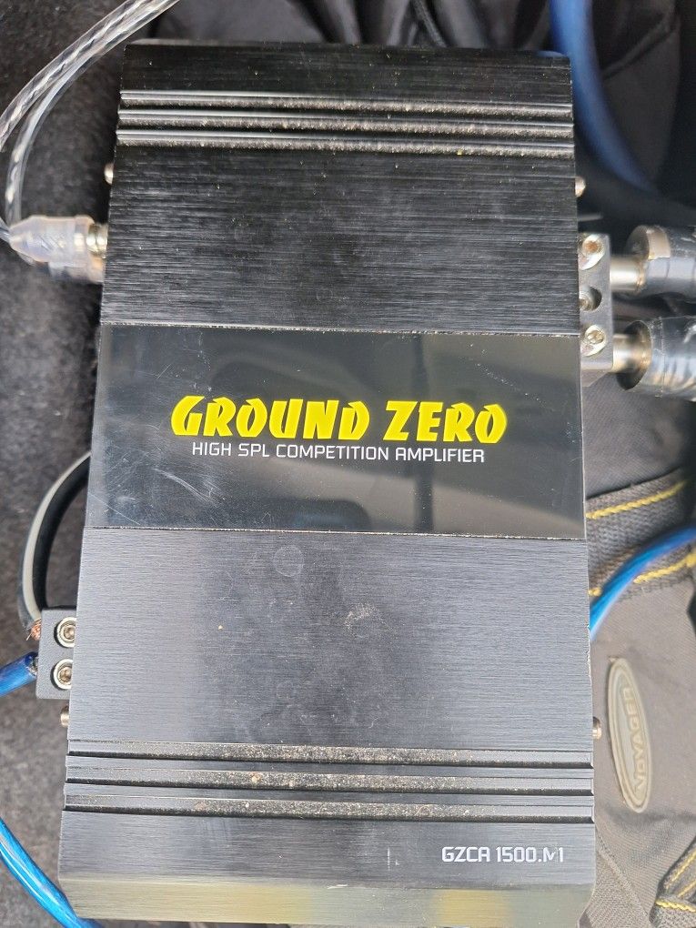 Ground Zero Competition Amp 