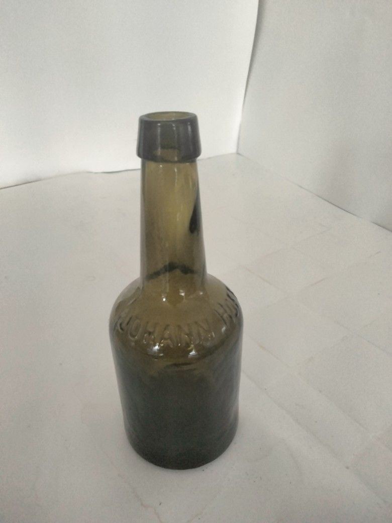 Antique 1800s JOHANN HOFF BEER Bottle