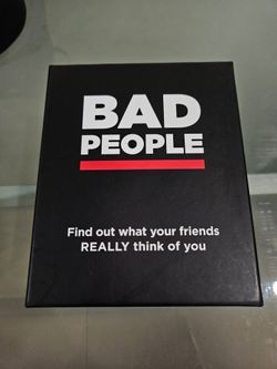 Bad People Card Game Dyce Game 17+