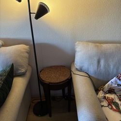 Real Marble End Table