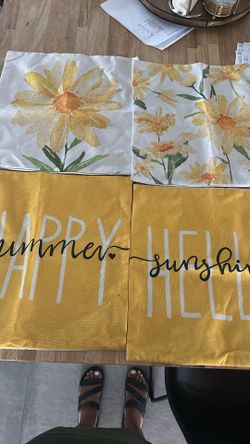 4 Cushion Covers