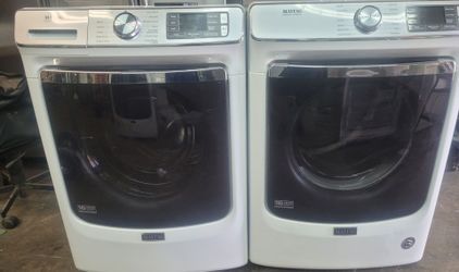 Maytag Super Capacity front load washer and dryer