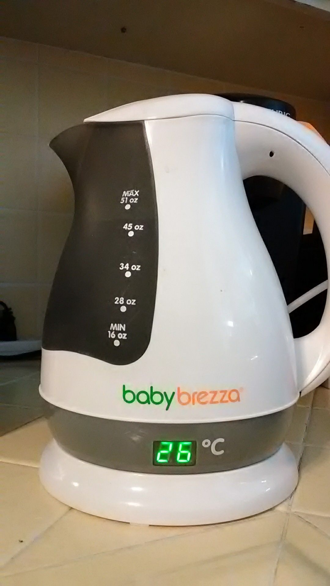 HEATING Baby BOTTLE WATER Baby Brezza Perfect Temp Control Water Kettle