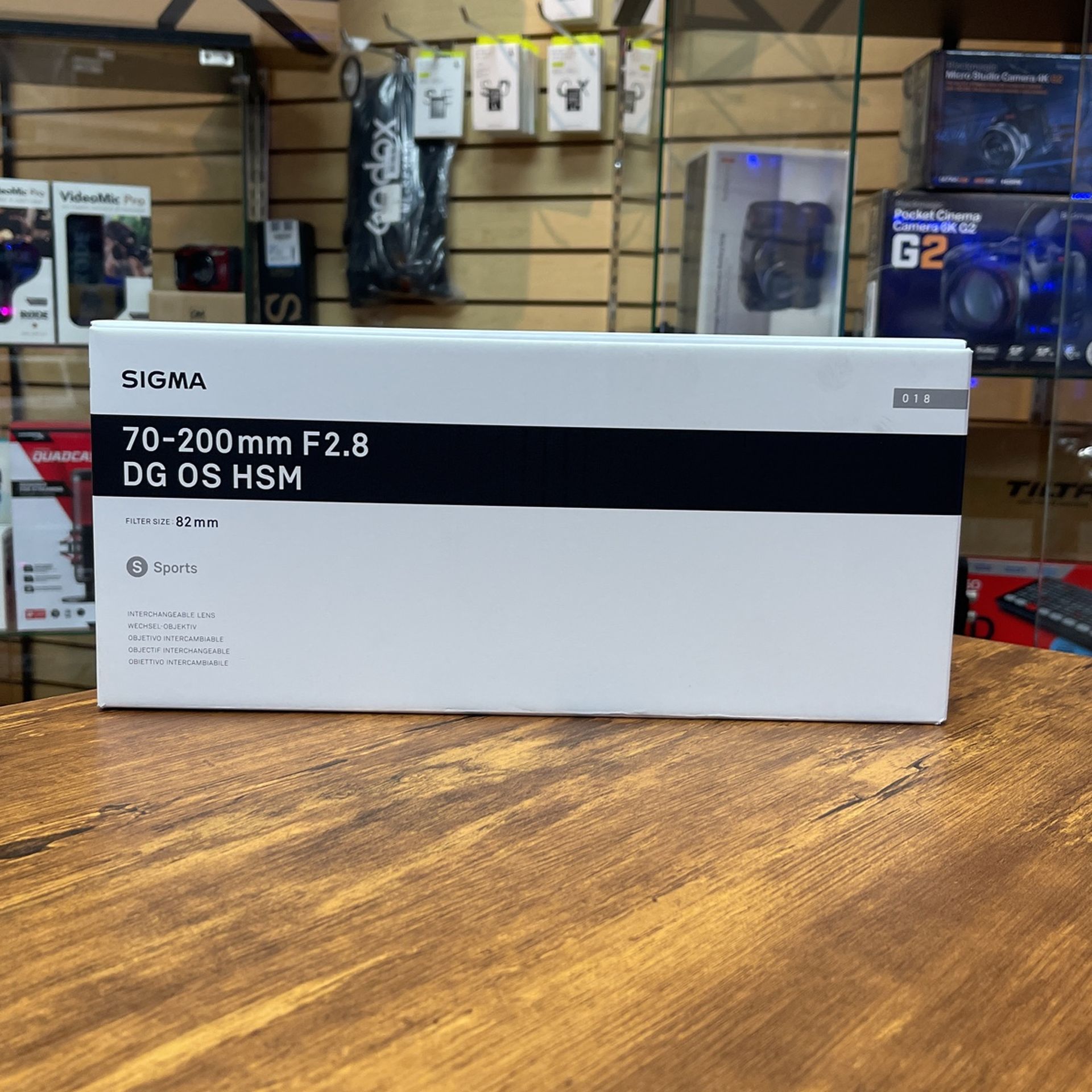 Sigma 70 200mm F2.8 For Nikon