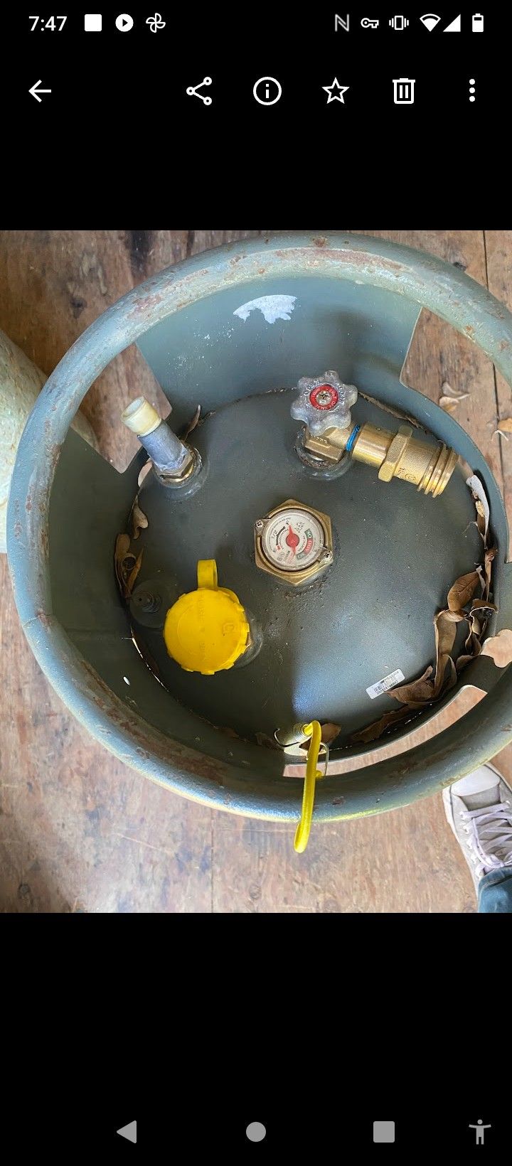 33.5 LB Forklift Propane Tank