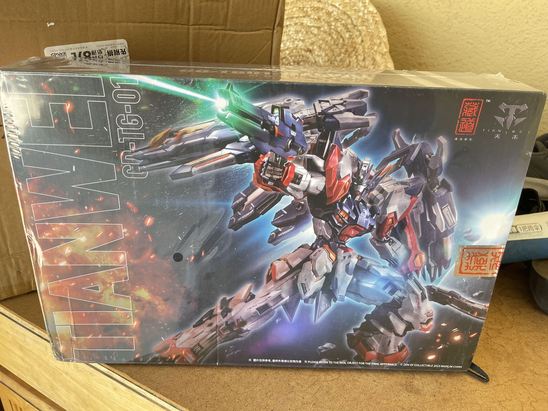 CangDao Model 1/100 CD-TG01 Tianwei Action Figure Zen of Collectible Metal Build