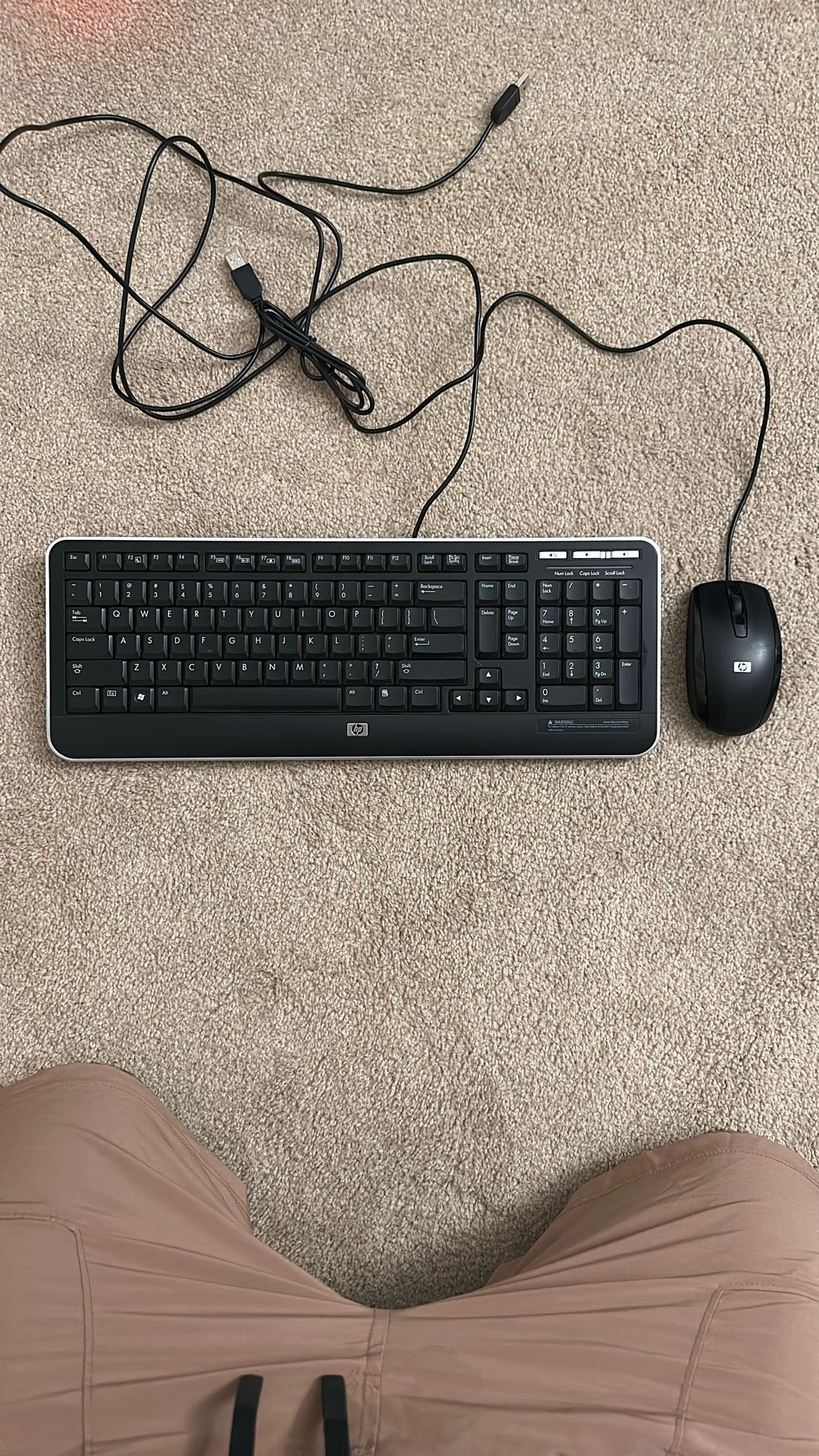 HP keyboard & Mouse 